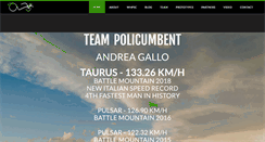 Desktop Screenshot of policumbent.it